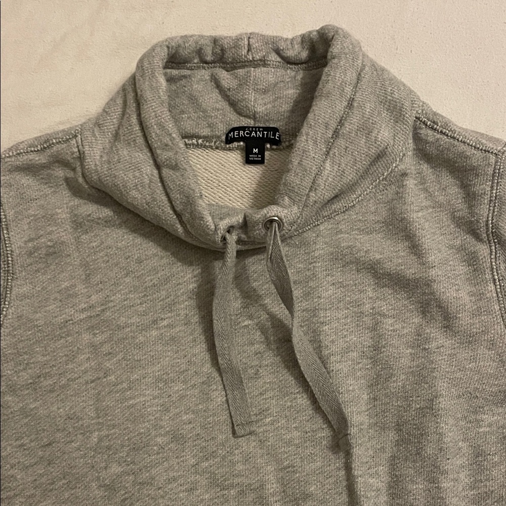 J.Crew Gray Mercantile Hoodie sweater size medium M